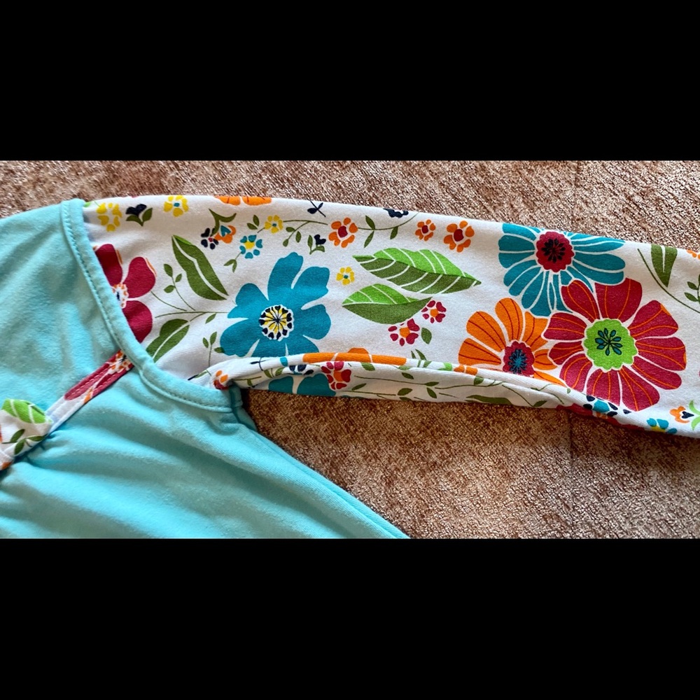 adorable blue toddler dress - Picture 6 of 8